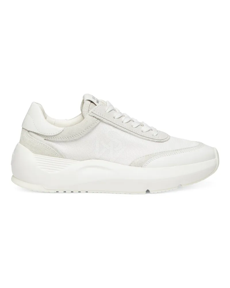 Stuart Weitzman Sw Glide Lace-up Sneaker - Frau Sneakers Weiß Weiß