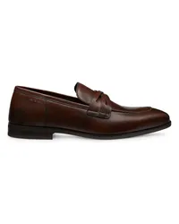 Stuart Weitzman Simon Crisscross Loafer - Mann Loafers Braun Braun