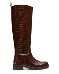 Stuart Weitzman Celia Riding Boot - Frau Stiefel Und Stiefeletten Walnuss-tonal Walnuss-tonal