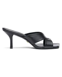 Stuart Weitzman Carmen 75 Slide - Frau Sandalen Schwarz Schwarz