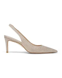 Stuart Weitzman Stuart 75 Slingback Pump - Frau  Puder Puder