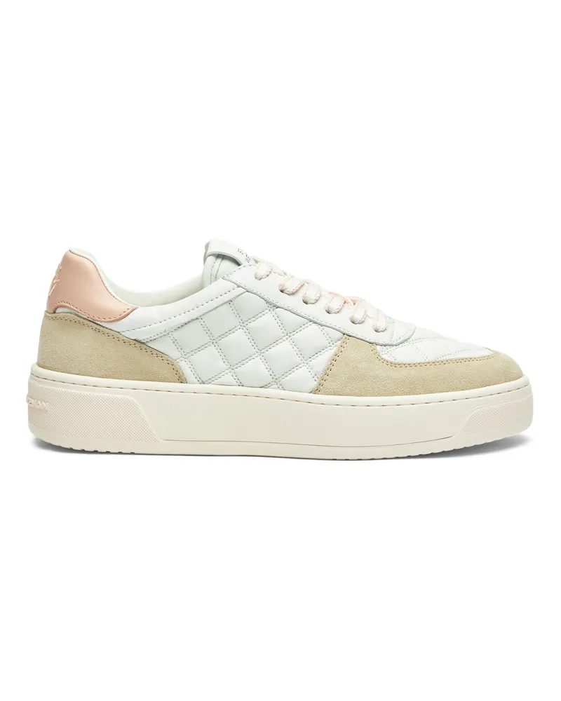 Stuart Weitzman Sw Courtside Sleek Sneaker - Frau Sneakers Light Beige/white/nude Light