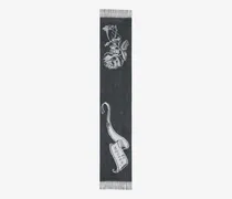 McQueen Tattoo Scarf - Item 8357173642Q1078