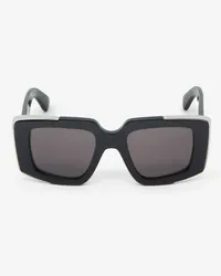 Alexander McQueen Die Grip geometrische Sonnenbrille Schwarz