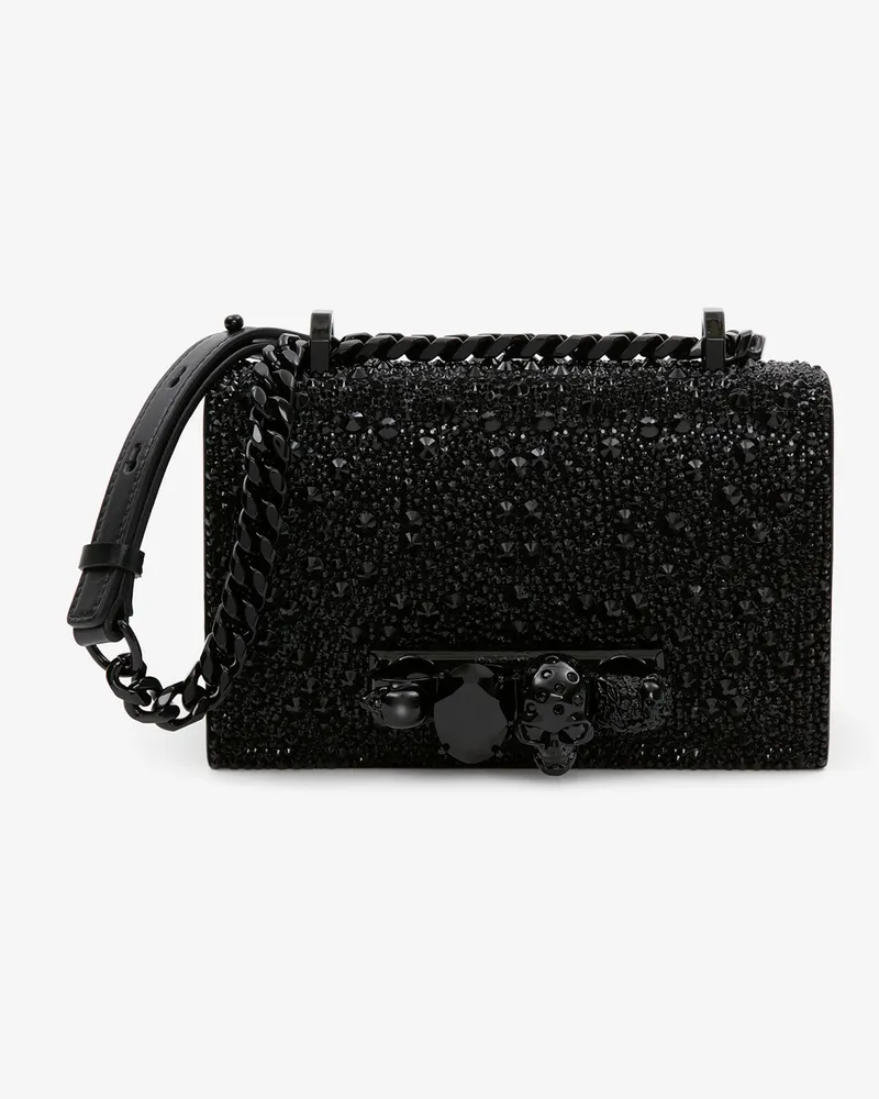 Alexander McQueen Mini-Edelsteintäschchen - Item 6531341BLDA1000 Schwarz