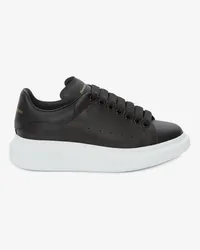 Alexander McQueen Oversized-Sneakers Schwarz