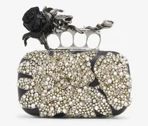Knuckle Clutch mit Rosen- und Schlangenverzierung - Item 835585KR7831090
