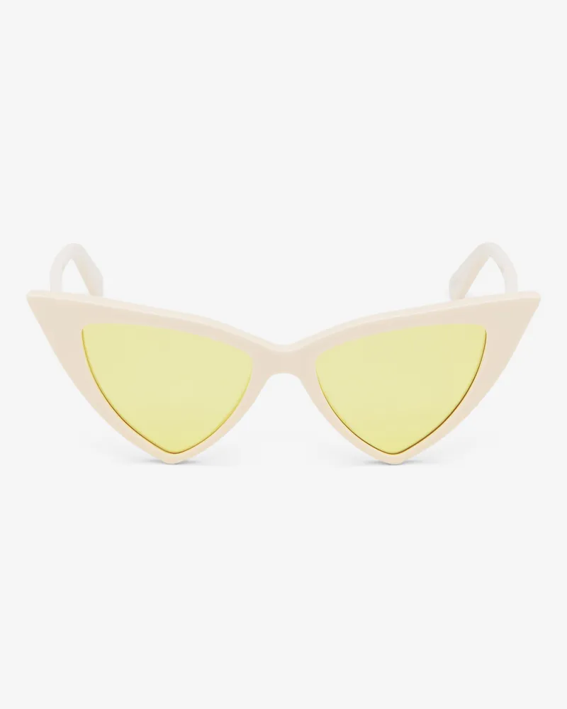 Alexander McQueen Spike Sonnenbrille - Item 832519J07499133 Elfenbein