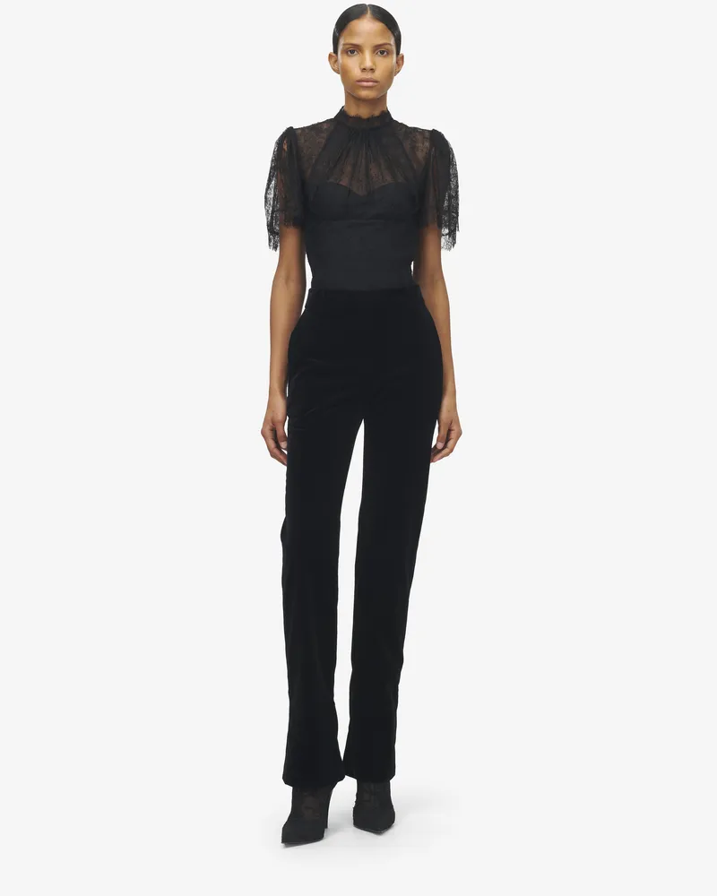 Alexander McQueen Couture-Hose - Item 848860QEAGW1000 Schwarz