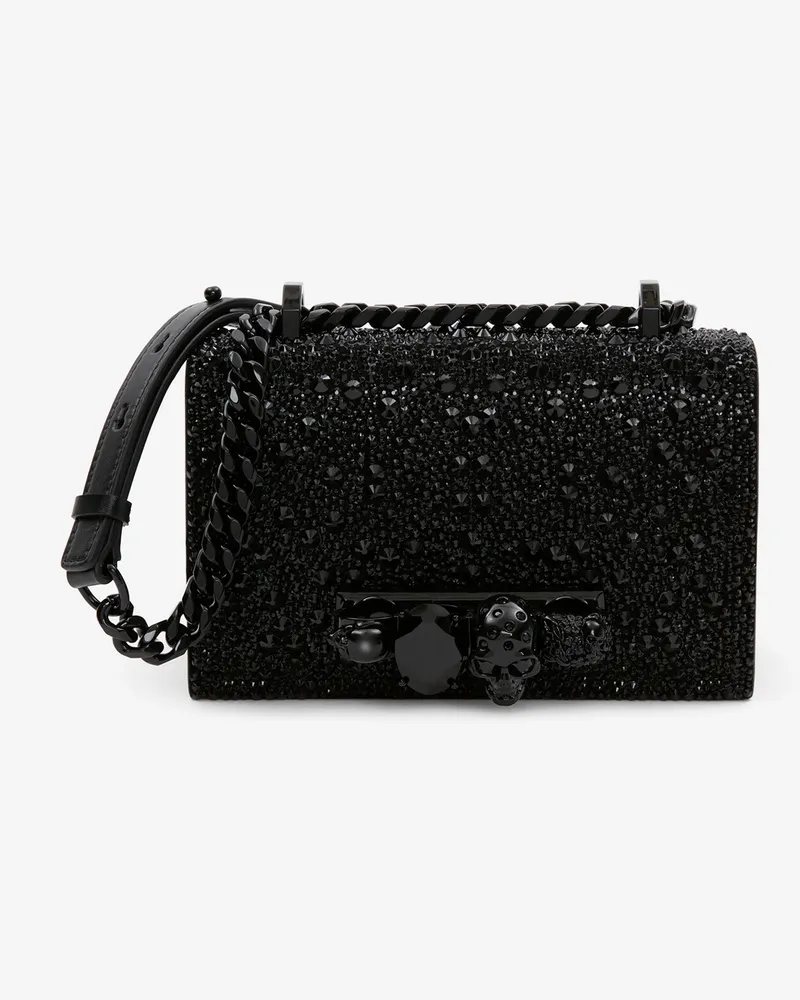 Alexander McQueen Mini-Edelsteintäschchen - Item 8548481BLDA1000 Schwarz