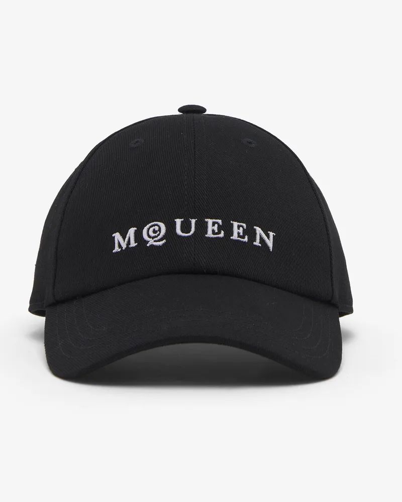 Alexander McQueen McQueen Logo Baseballmütze - Item 8281824105Q1078 Schwarz