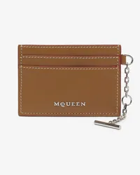 Alexander McQueen Sling Kartenetui Pecan