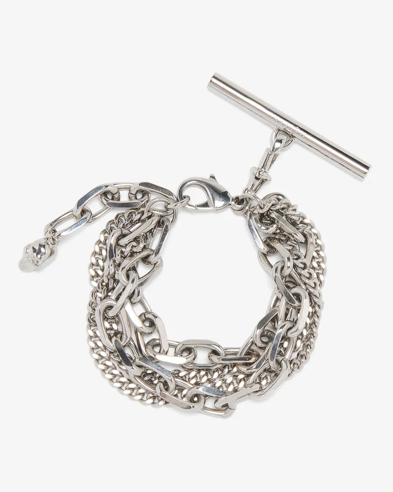 Alexander McQueen Sling Armband - Item 804726J160N0926 Palladium