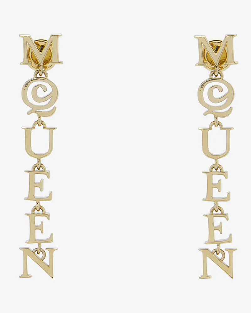 Alexander McQueen McQueen Earrings - Item 836403J161G0953 Blassgold