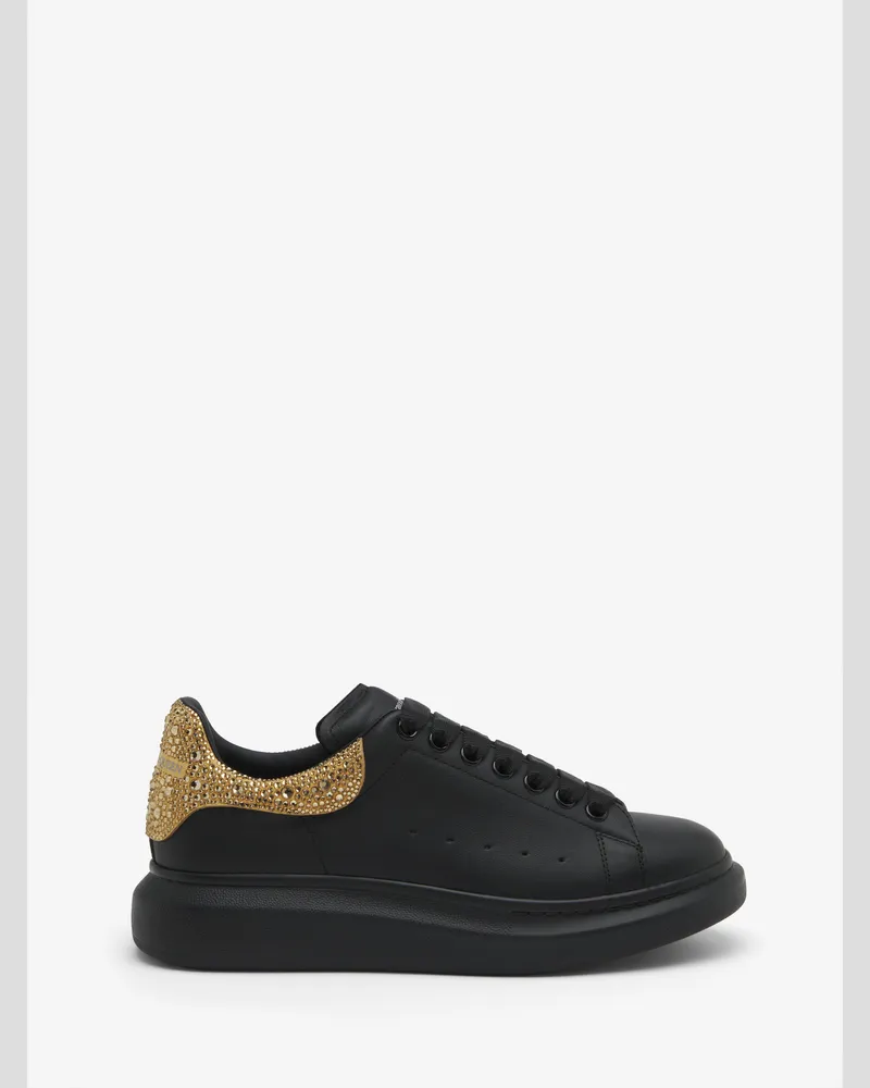 Alexander McQueen Oversized Sneaker - Item 729541WIAE71084 Schwarz