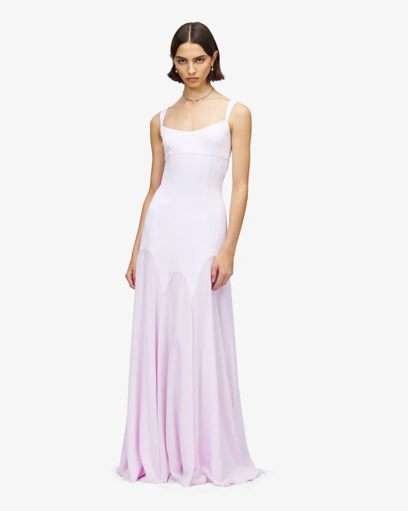 Alexander McQueen Abendkleid aus Satin - Item 852927QEAAL5147 Rosa