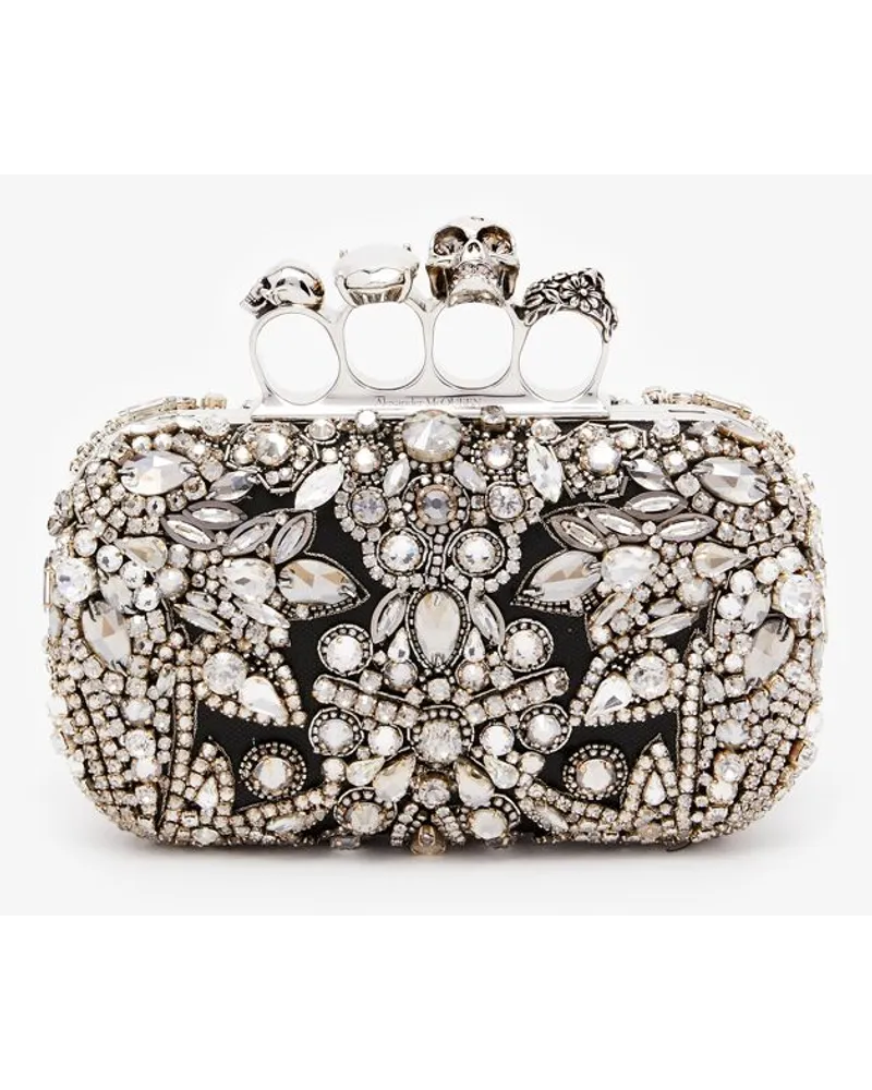 Alexander McQueen Victorian Jewel Knuckle Clutch 