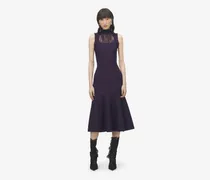 Midikleid mit Spitzeneinsatz - Item 848832Q1BE65144