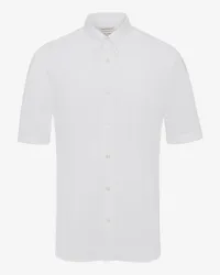 Alexander McQueen Cotton Poplin Shirt Weiss