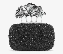 Knuckle Clutch mit Rosenverzierung - Item 835586KR7861000