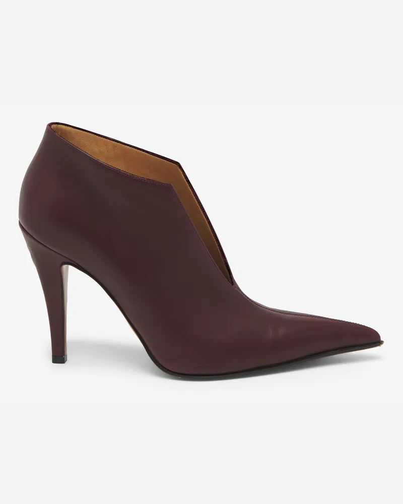 Alexander McQueen Birdee Pumps mit Schlitzen - Item 812484WHABC6026 Bordeaux