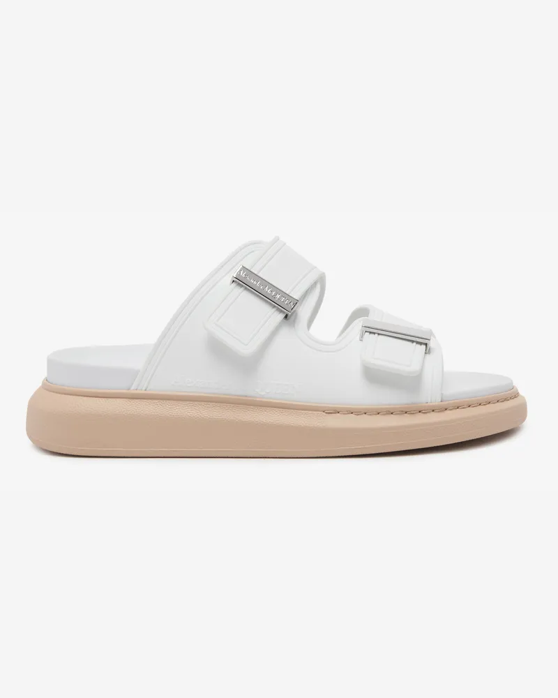 Alexander McQueen Hybride Pantoletten - Item 658063W4Q578791 Elfenbeinfarben