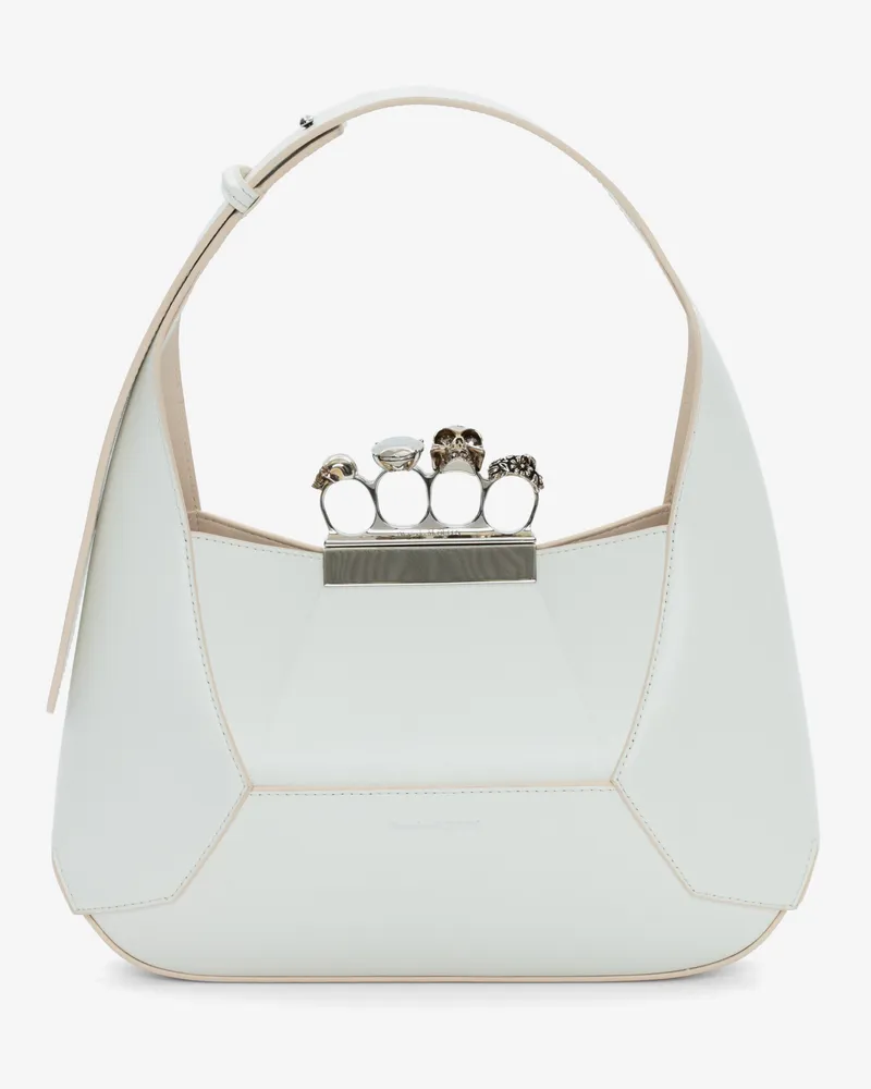 Alexander McQueen Die Jewelled Hobo-Tasche 