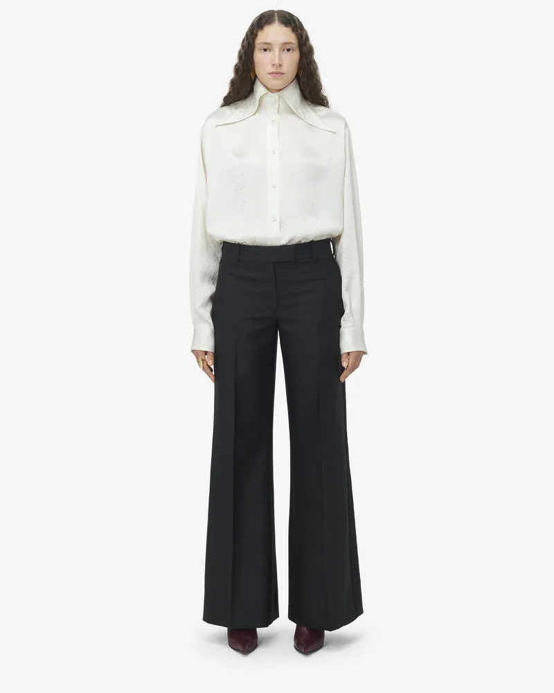 Alexander McQueen Hose mit Seitenstreifen - Item 818196QJAEK1000 Schwarz