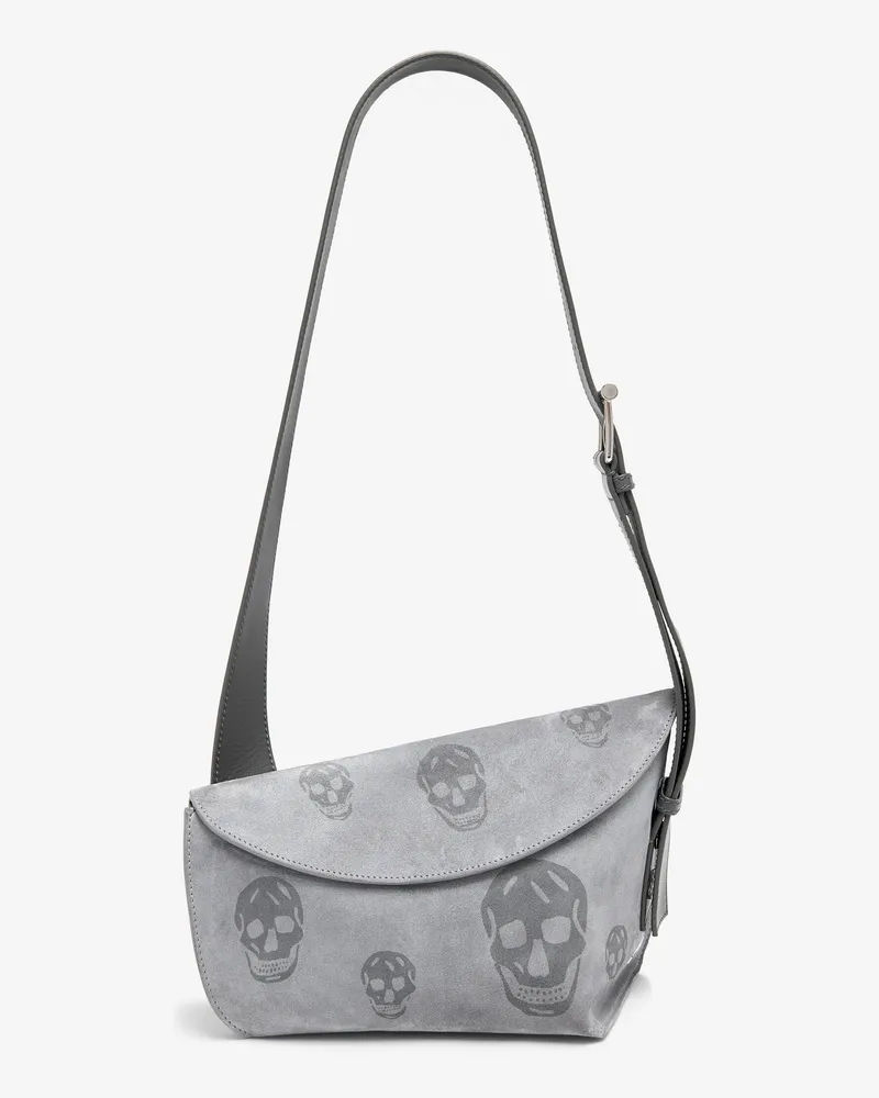 Alexander McQueen Große T-Bar Sling Tasche - Item 8471111BLX61960 Grau