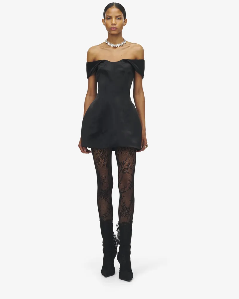 Alexander McQueen Minikleid - Item 839956QEAG01000 Schwarz