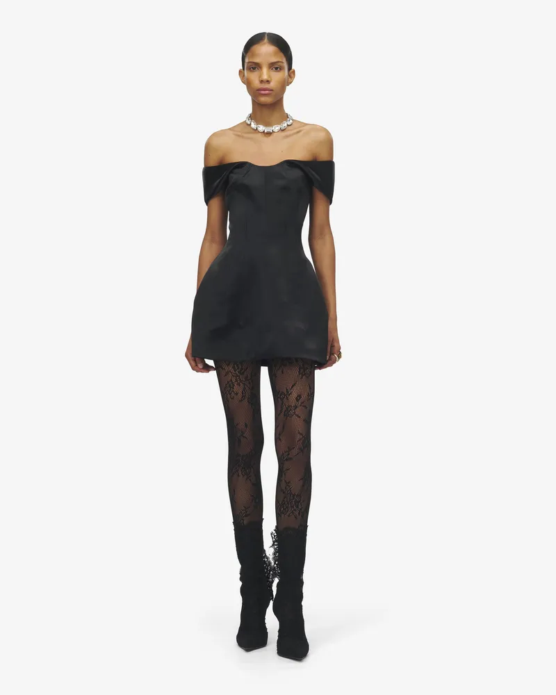 Alexander McQueen Minikleid - Item 839956QEAG01000 Schwarz