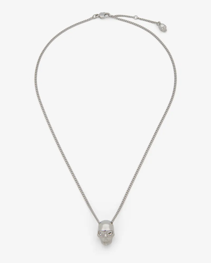 Alexander McQueen Skull Halskette - Item 809456J161N0926 Palladium