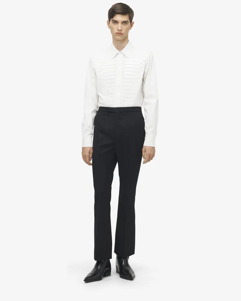 Alexander McQueen Couture-Hose aus Wollgabardine - Item 847814QUACH1000 Schwarz