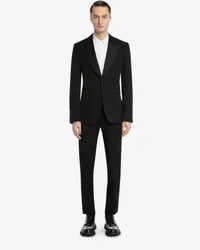 Alexander McQueen Tailoring-Jackett mit großem Revers Schwarz