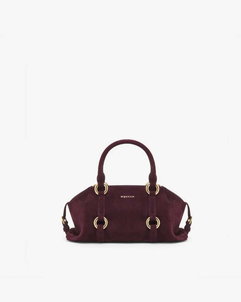 Alexander McQueen Kleine Farringdon Tasche - Item 8515961MAA56050 Rostrot
