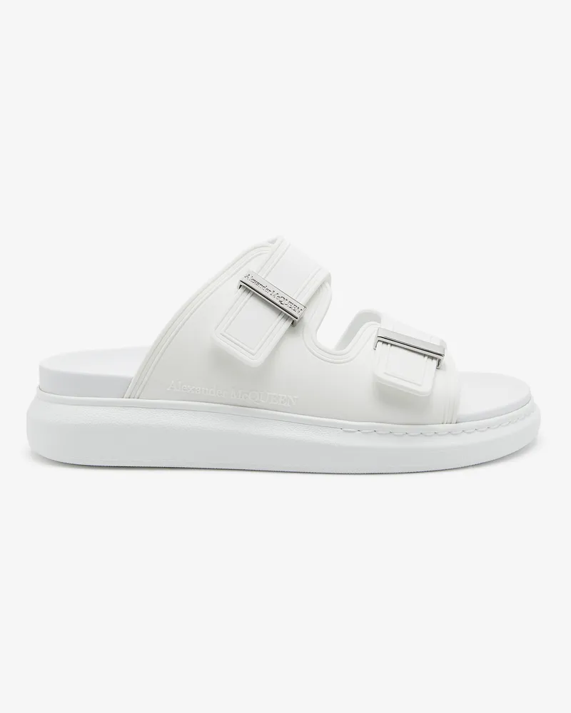 Alexander McQueen Hybride Oversize Pantoletten - Item 663563W4Q519359 Elfenbeinfarben