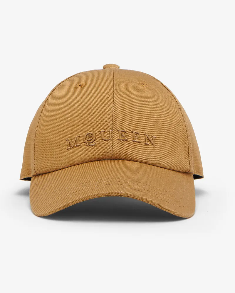 Alexander McQueen McQueen Logo Baseballmütze - Item 8281824105Q9800 Nude