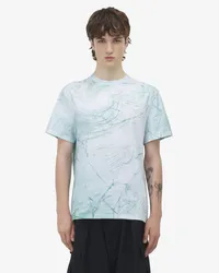 Alexander McQueen Smashed Glass T-Shirt Weiss