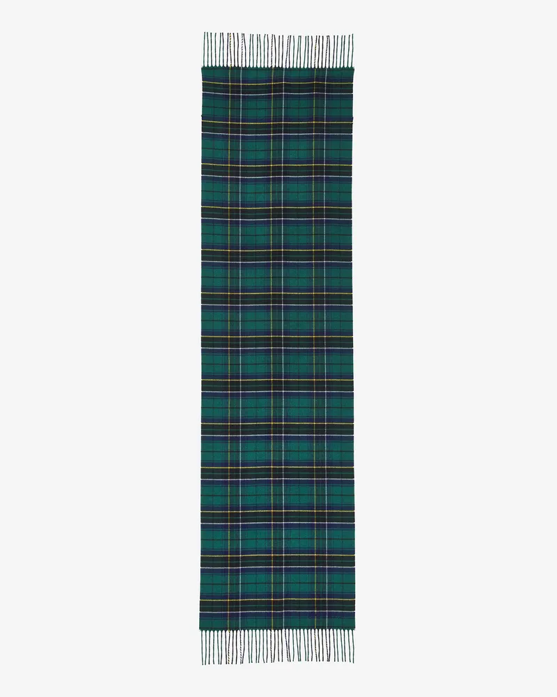 Alexander McQueen Tartan Stole - Item 8357023E39Q3168 Dunkelgrün