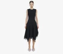 Asymmetrisches Kleid mit Spitzendetail - Item 839750Q1BEG1010