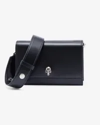 Alexander McQueen Kleine Skull Tasche Schwarz