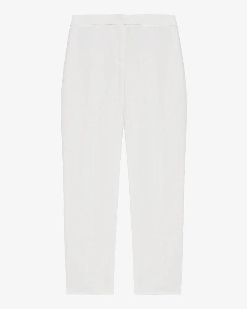 Alexander McQueen Zigarettenhose aus Blatt-Crêpe - Item 584968QEAAA9007 Helles