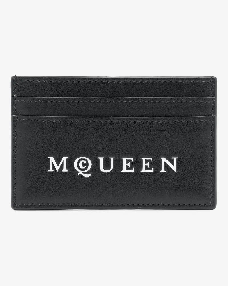 Alexander McQueen McQueen Card Holder - Item 8361381AAU61080 Schwarz