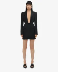 Alexander McQueen Mini-Jackenkleid Schwarz