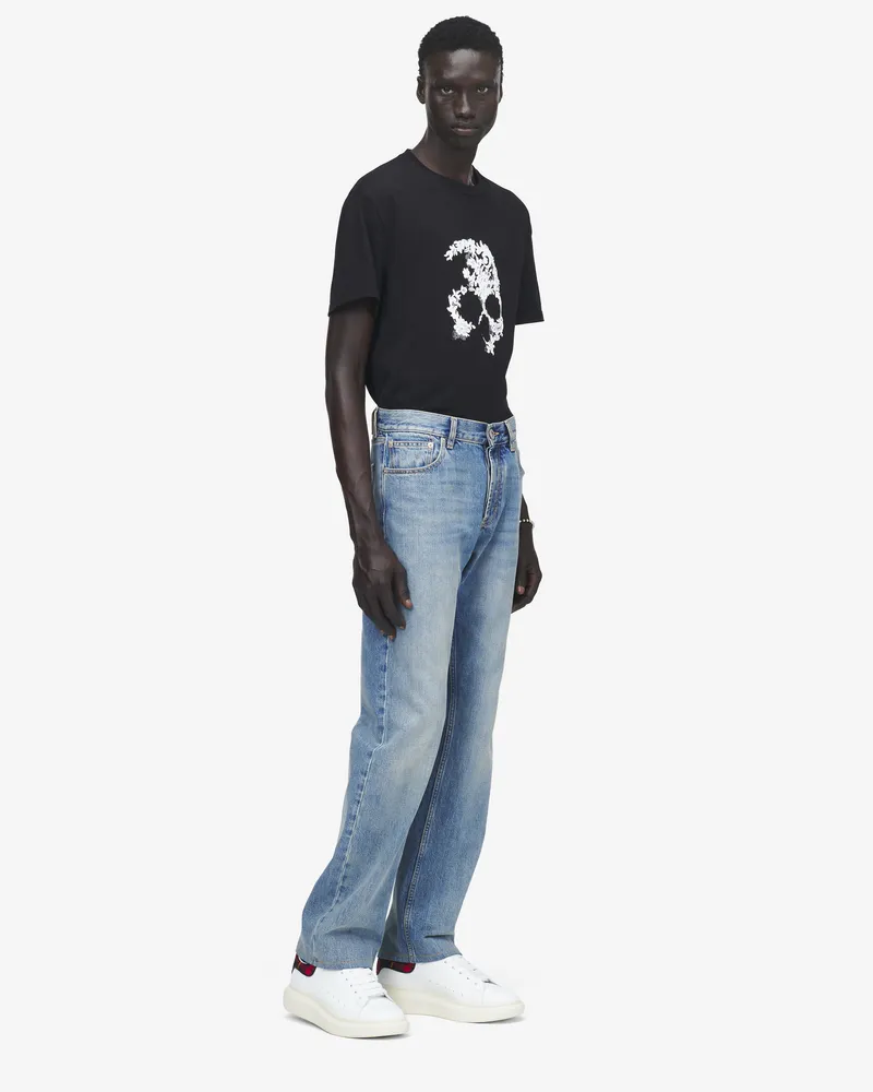 Alexander McQueen Jeans mit geradem Bein - Item 845485QYABU4211 Ausgewaschenes