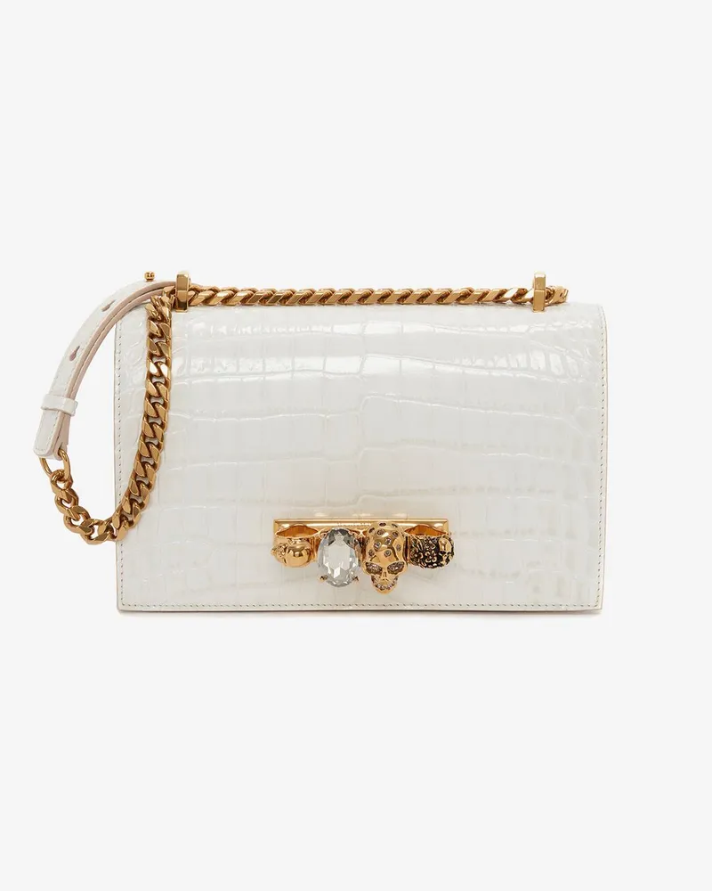 Alexander McQueen Edelsteintäschchen - Item 5541281HB0T9006 Dunkles