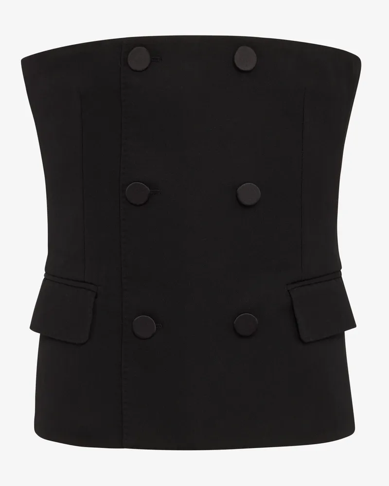 Alexander McQueen Tailoring-Bustier - Item 749654QVV211000 Schwarz