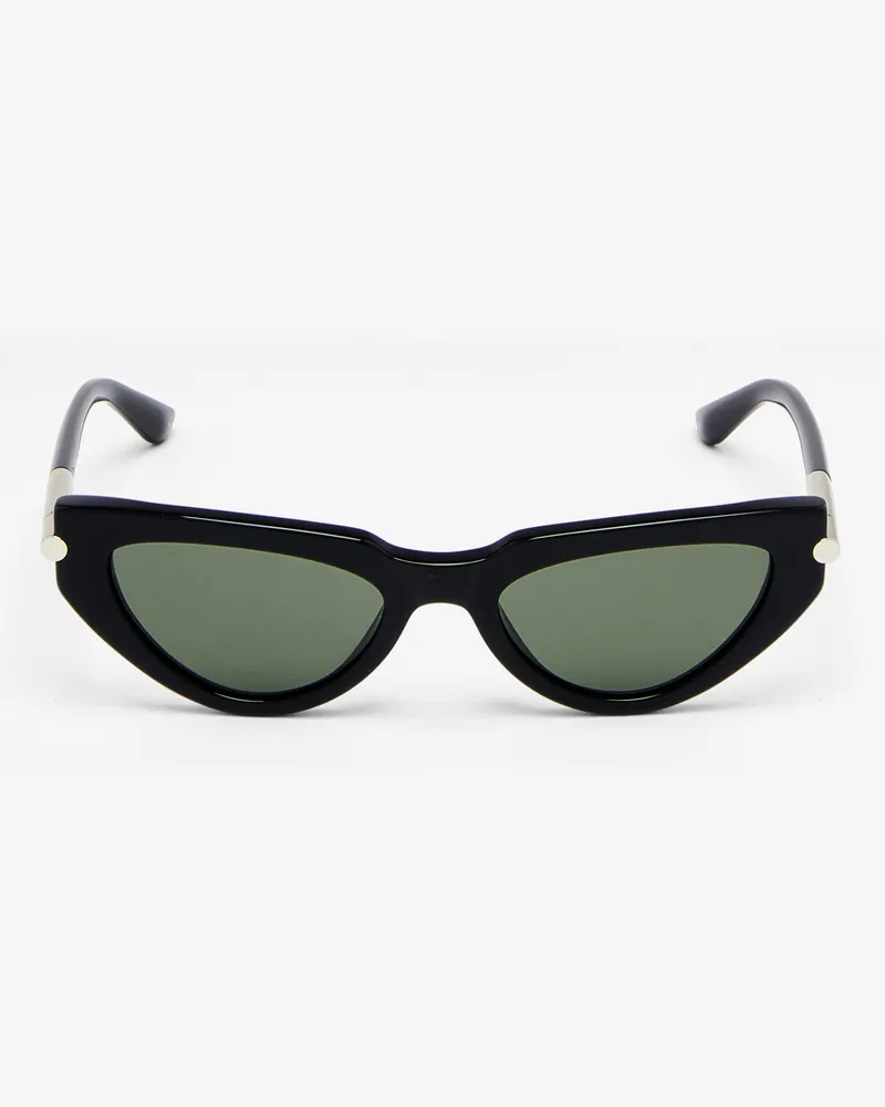 Alexander McQueen T-Bar-Sonnenbrille im Cat-Eye-Stil - Item 841644J07491055 Schwarz