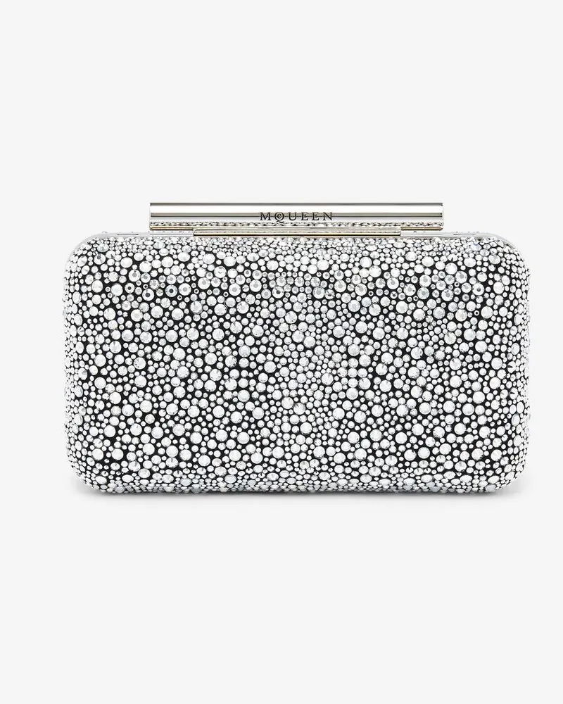 Alexander McQueen McQueen T-Bar Box-Clutch - Item 8137151BLOQ1000 Schwarz