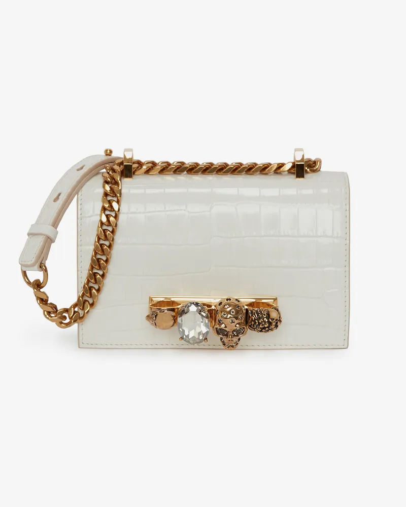 Alexander McQueen Mini-Edelsteintäschchen - Item 8548481HB0T9006 Dunkles